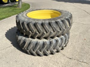 Used Firestone All Traction 23 Degree 18.4R42 w/Wheels - CP1725