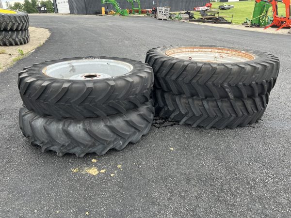 Set Of Front 13.6R38 and Rear 380/90-R46 Tires & Wheels - CP1707