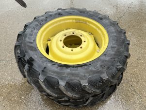 Set Of Firestone 12.4R28 Tires & Wheels - CP1705