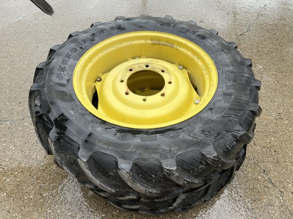 Set Of Firestone 12.4R28 Tires & Wheels - CP1705