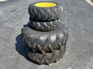 Set Of 4 - 10.5/80-18 &16.9-24 Tires & 8 Bolt Wheels - CP1501