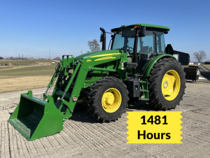 2023 John Deere 6105E - Stock #6631