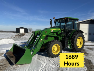 2021 John Deere 6120E - Stock #6716