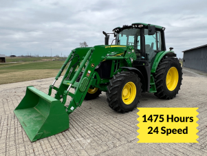 2022 John Deere 6120M - Stock #6726