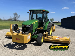 2014 John Deere 5100M w/Tiger Flail Mowers - Stock #6747